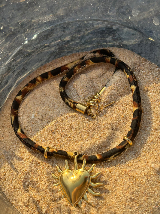 collana Fiamma d'Ambra
